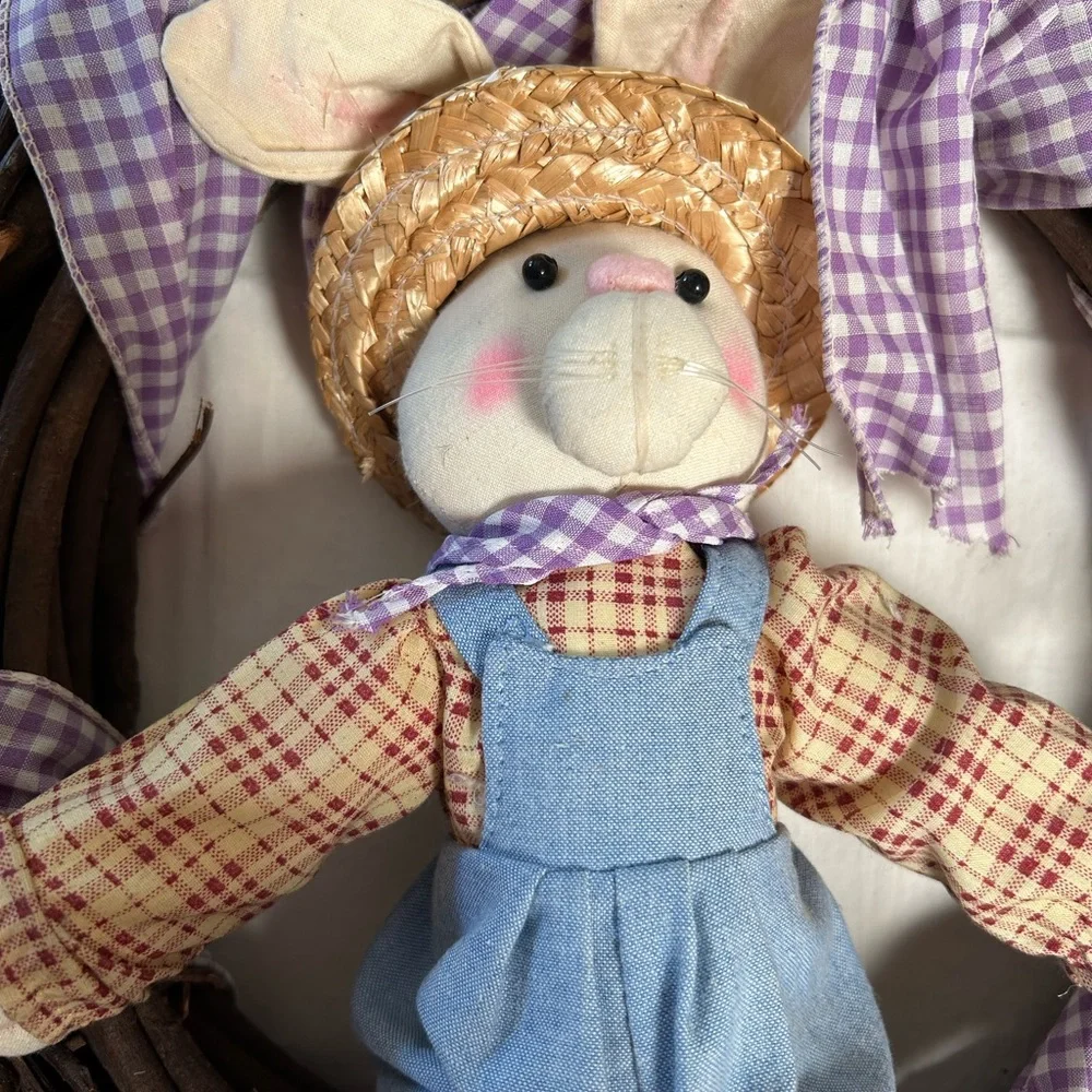 NWT Spring/Easter Bunny Wreath